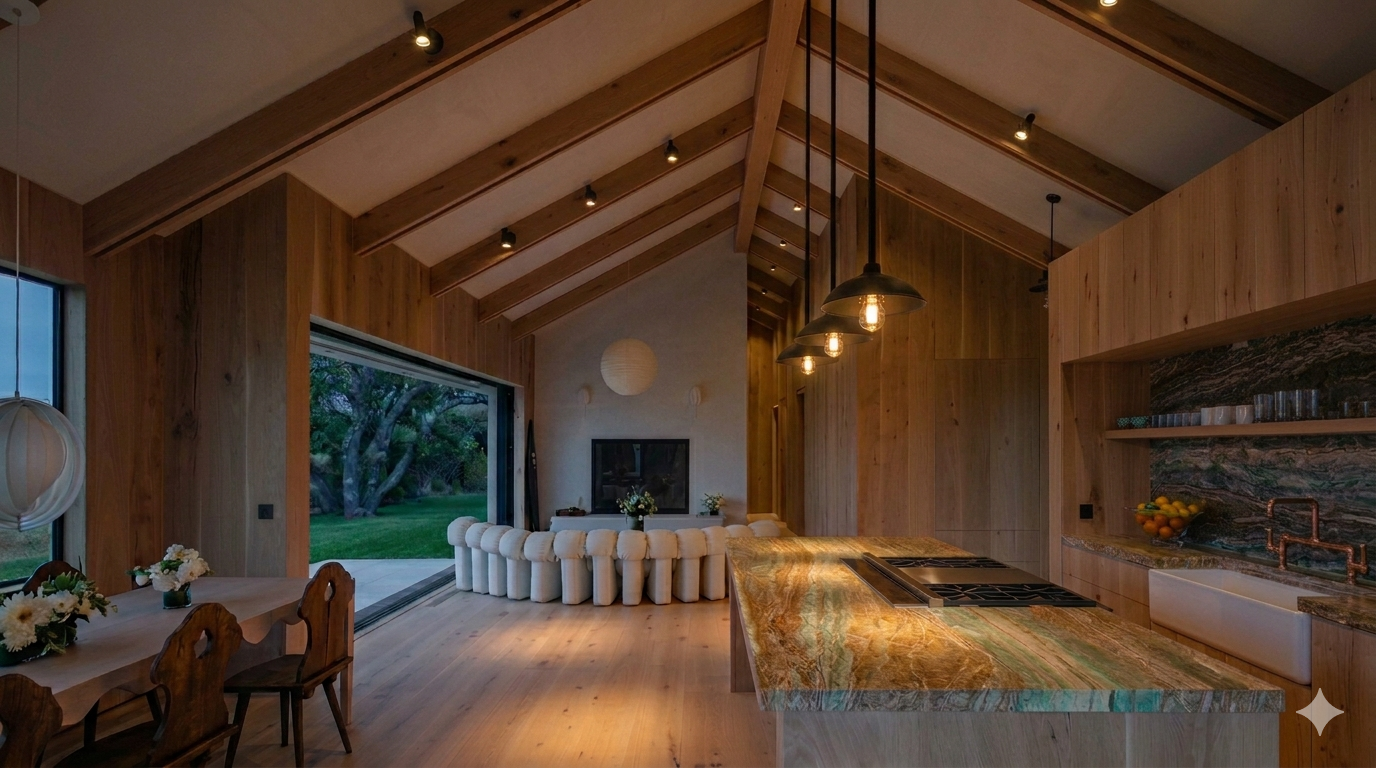 Pendants + downlights